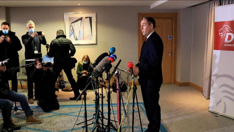 Le Premier ministre d’Irlande du Nord, Paul Givan, a annoncé qu’il démissionnait de son poste.