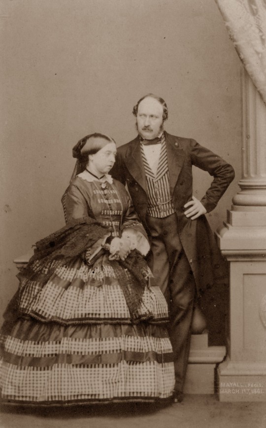 La reine Victoria et le prince Albert