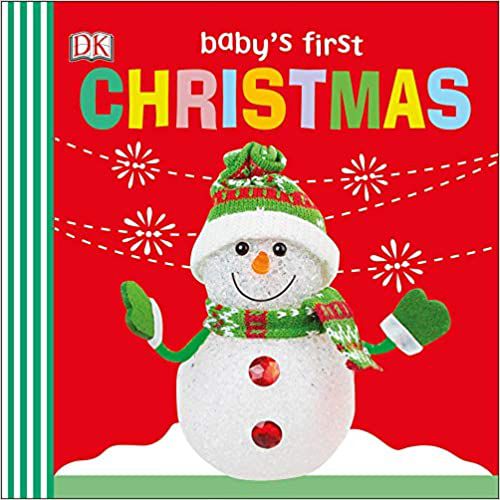 La première couverture du livre de Noël de bébé