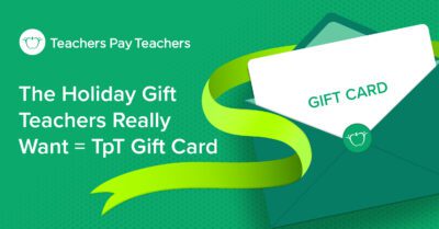 Carte cadeau TeachersPayTeachers