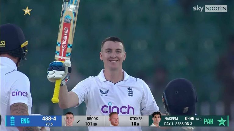 Harry Brook: Le frappeur anglais montre un aperçu excitant de l’avenir alors que l’Angleterre pousse pour la victoire contre le Pakistan