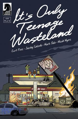 It’s Only Teenage Wasteland #1 par Curt Pires couverture de bande dessinée