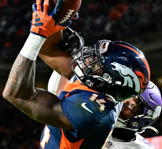 Vikings du Minnesota 20-21 Broncos de Denver : Courtland Sutton frappe en fin de match alors que les Broncos battent les Vikings